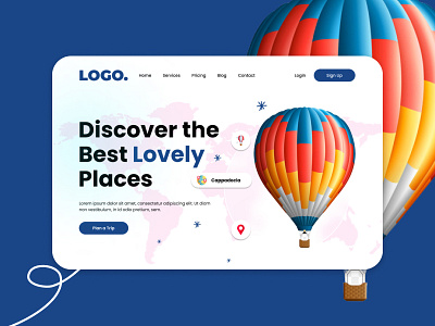 Landing Page - Travel Agency