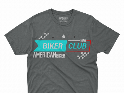 Biker T-shirt Design illustration ps t shirt