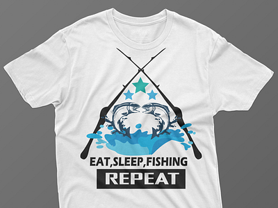 Fishing T-shirt design