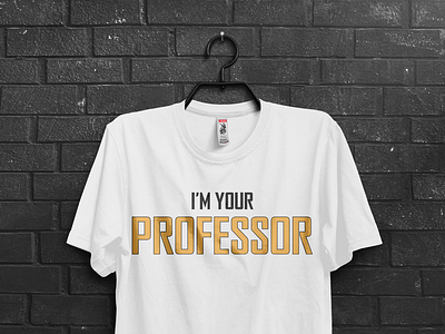 Professor T-shirt Design