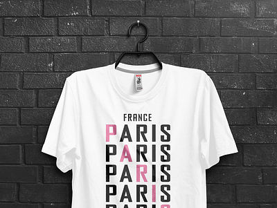 Paris T-shirt Design design illustration t shirt