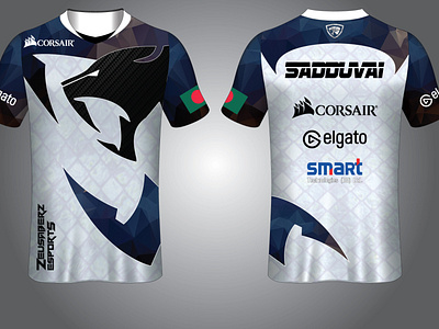 ZeusaberZ E-Sports Jersey Design