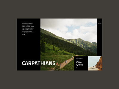 Exploration Website Ukraine clean minimal ui ukraine ux web website