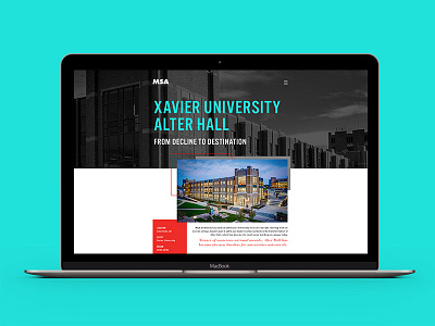 MSA Rebrand Website: Case Study