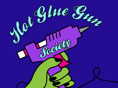 Podcast Cover Artwork color color palette cover art hot glue illustration podcast podcast art witch