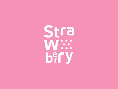 strawberry logo barcelona brand branding design fruit icon logo packaging strawberry