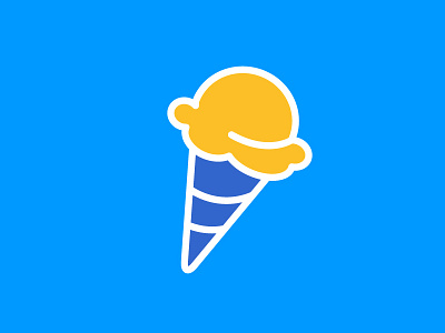 cucuruchoStudio barcelona cucurucho design flat icecream illustration lleida logo minimal