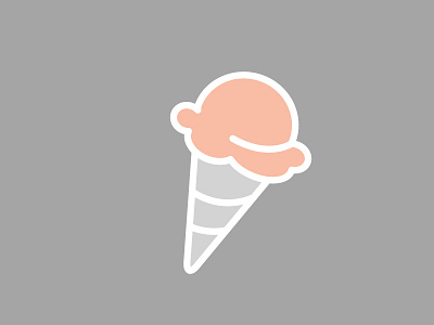 Cucuruchostudio barcelona cucurucho design flat icecream illustration lleida logo minimal