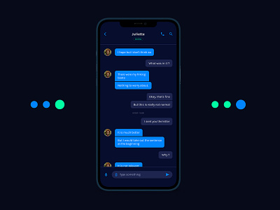 Daily UI 013 - Direct Messaging app chat dailyui dailyui013 design direct messaging interface design message messaging ui ux