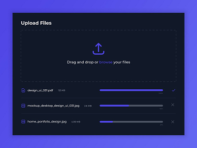 Daily UI 031 - File Upload 031 app daily ui 031 dailyui design file update interface design ui ux