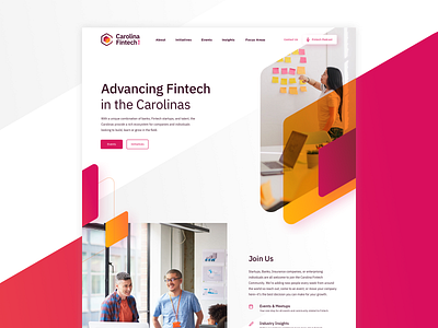 Carolina Fintech Hub Homepage