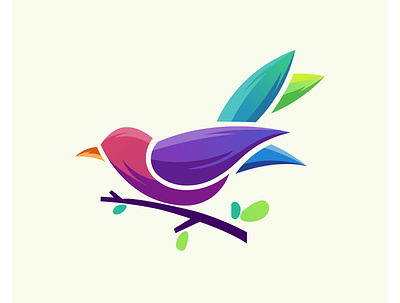 Bird Illustration design illustration logo vector