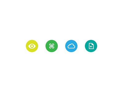 Feature Icons cloud comma document export eye file glyphs icloud icons illustrator keyboard retina simple sync