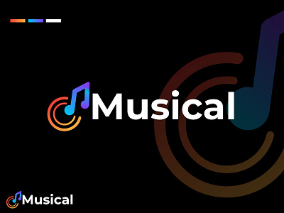 Musical 3d modern logo design| logo ideas