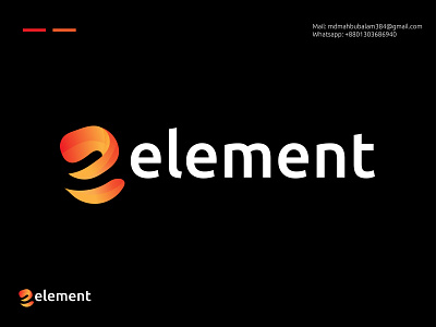 E letter 3d abstract logo design| Brand identity