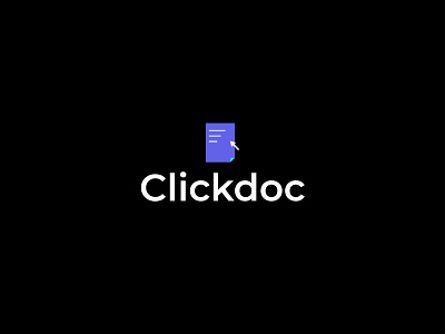 Clickdoc modern 3d logo design| logo concept 3d 3d logo branding business logo creative logo design document logo graphic design logo logo creator logo design logo designer logo maker logo mark paper logo paperwork vector