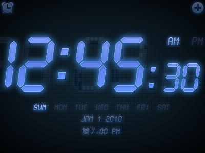 LCD Clock android clock date time