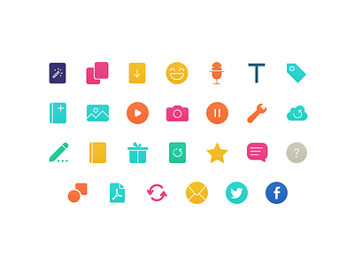 Icons for an upcoming iOS app 💛 app icon set icons ios