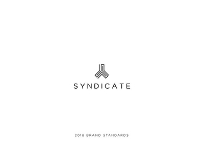 Syndicate Brand Standards brand branding design guidelines logo syndicate