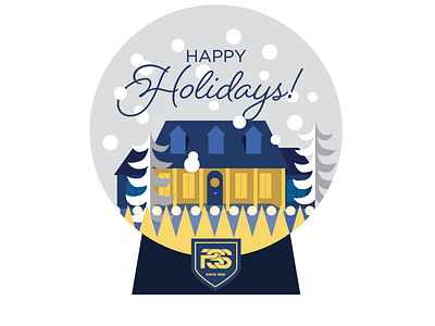 Holiday card for Palmetto security systems