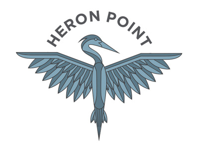 Grey Heron bird grey heron illustration