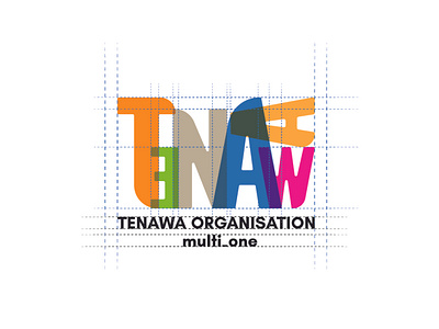 Tenawa Brand identity branding concept design flat icon illustration logo online type vector