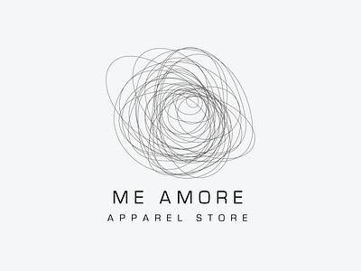 Iammore Logo apparel branding cloth design fashion flat icon illustration logo sewing textile type vector