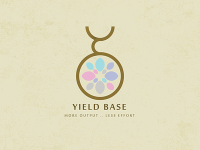 Yield Base Logo base branding design flat icon illustration logo pregnancy pregnant type vector