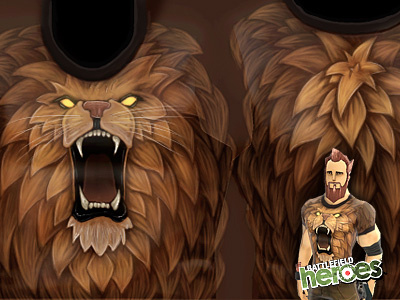 Battlefield Heroes 'Design a t-shirt' competition entry carnivore competition crisco ea games t shirt texture wolf