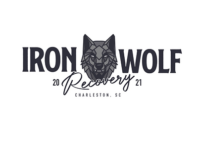 IRON WOLF animation branding design graphic design illustration logo typography