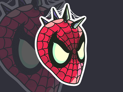 Spider Punk animation branding comicbooks comics design graphic design illustration logo marvelcomics procreate spiderman typography