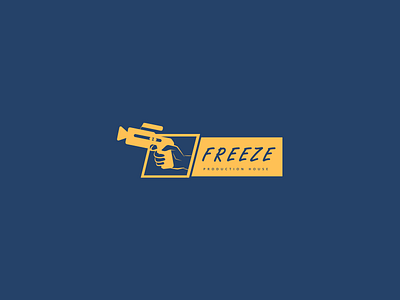 Freeze Media/Production House branding freeze icon illustraion inktober2019 logo media minimal production simple