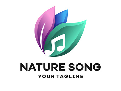 nature song branding design icon illustration logo typography vector