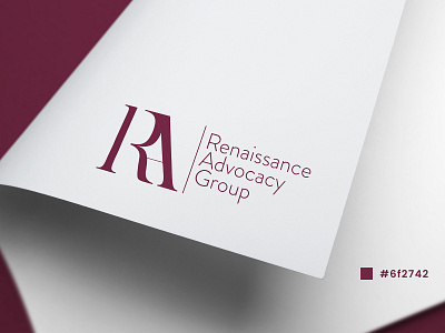 Logo Design for RA | Renaissance Advocacy Group