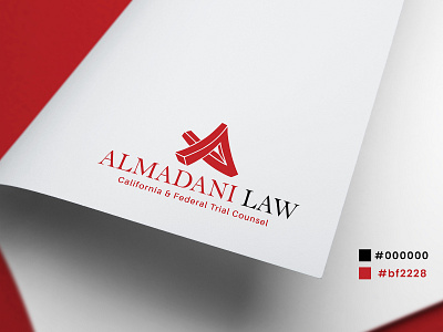 Logo Design for Almadani Law | California & Federal Trial Coun..