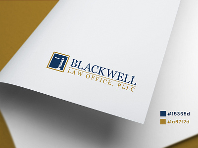 Logo Design for Blackweel Law Office, PLLC mobile app logo