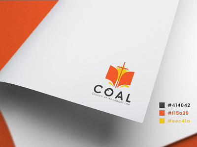 Logo Design for Coal | Church of Abundant Life mobile app logo