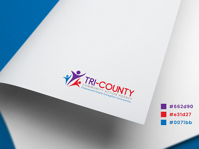 Logo Design for Tri - County | Community Action Agency ... mobile app logo