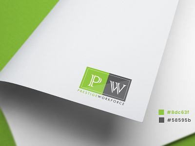 Logo Design for PW | Prestige Workforce