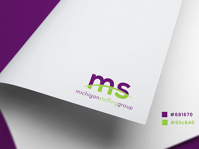 Logo Design for MS Michigan Staffing Group
