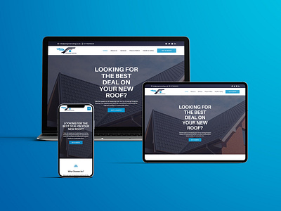 Website Development in wordpress for Peregrine Roofing