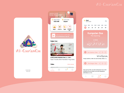 MicroBlog Al-Qur'anQu graphic design ui uiux desain