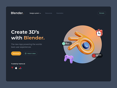 3D UI DESIGN 3d graphic design logo motion graphics ui