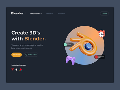 3D UI DESIGN