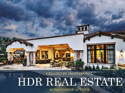 HDR Real Estate Photoshop Actions