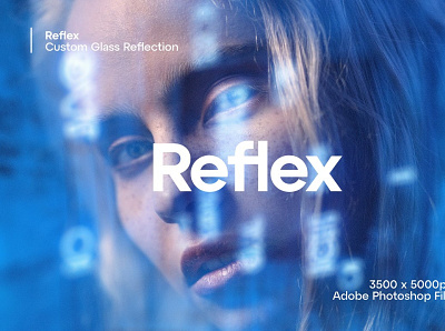 Reflex - Custom Glass Reflection 3d animation app branding design graphic design icon illustration logo motion graphics reflex custom glass reflection ui