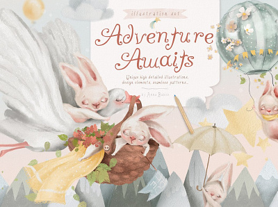 Adventure Awaits 3d adventure animation app awaits branding design graphic design icon illustration logo motion graphics ui
