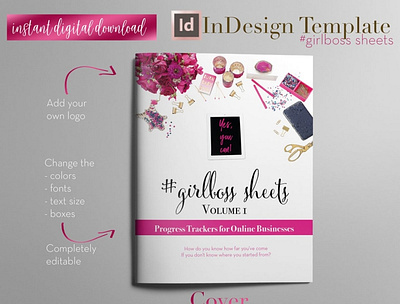 Girlboss Sheets | InDesign Template 3d animation app branding design graphic design icon illustration logo motion graphics ui
