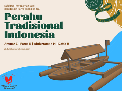 Perahu Tradisional Indonesia