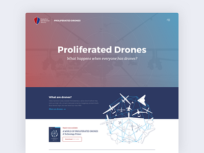 Proliferated Drones design drones report security ui ux